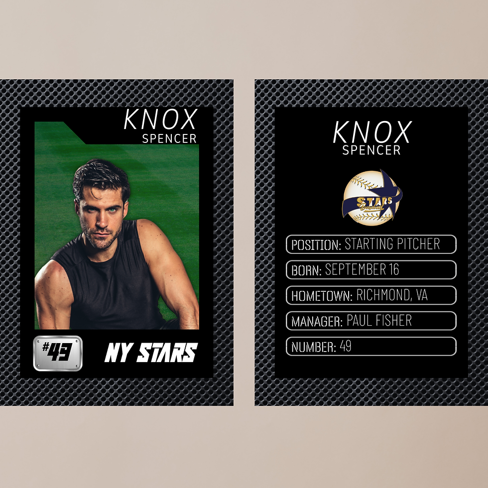 Thumbnail: Baseball Card - Knox Spencer
