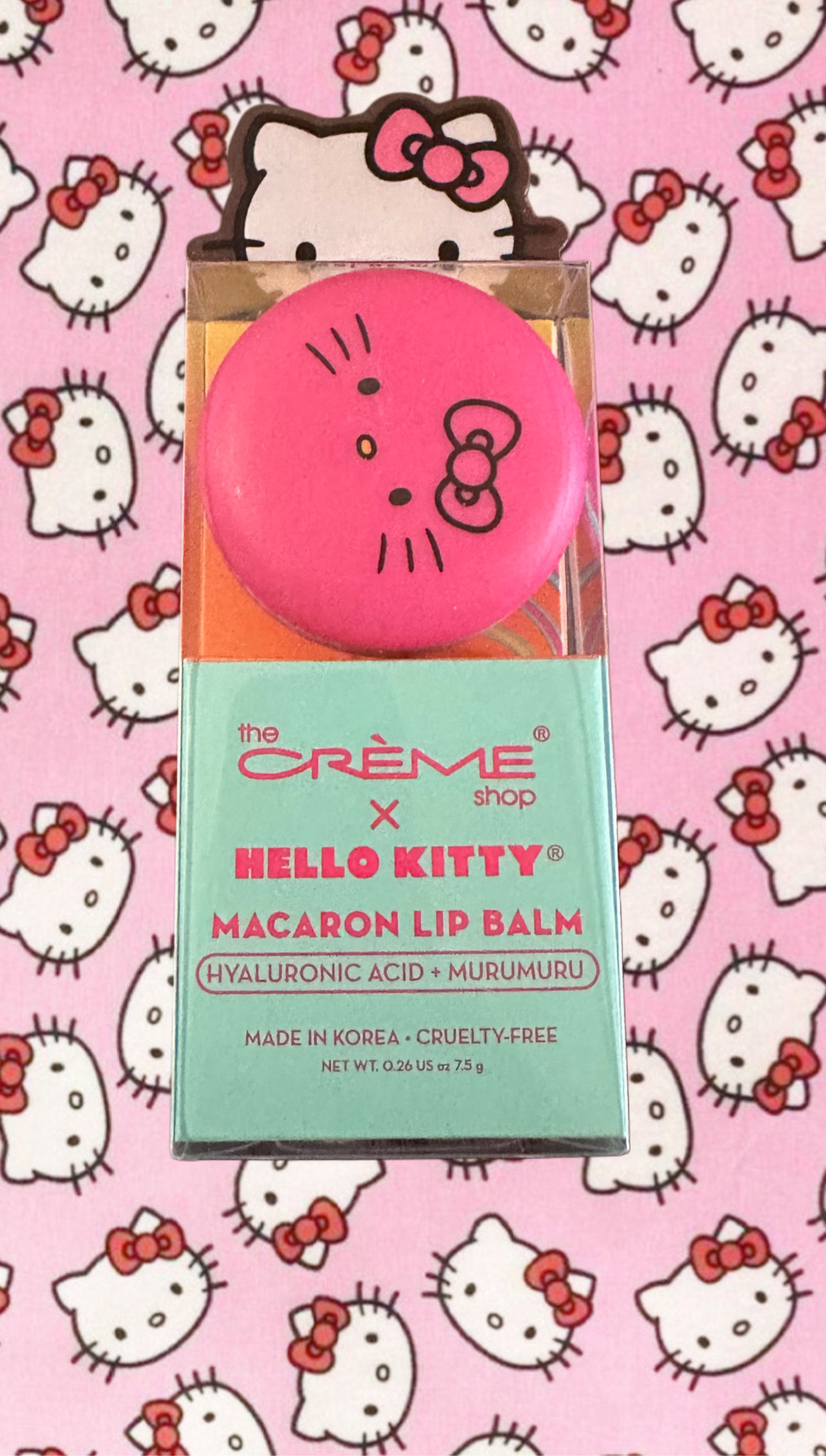 Hello Kitty Macaron lip balm
