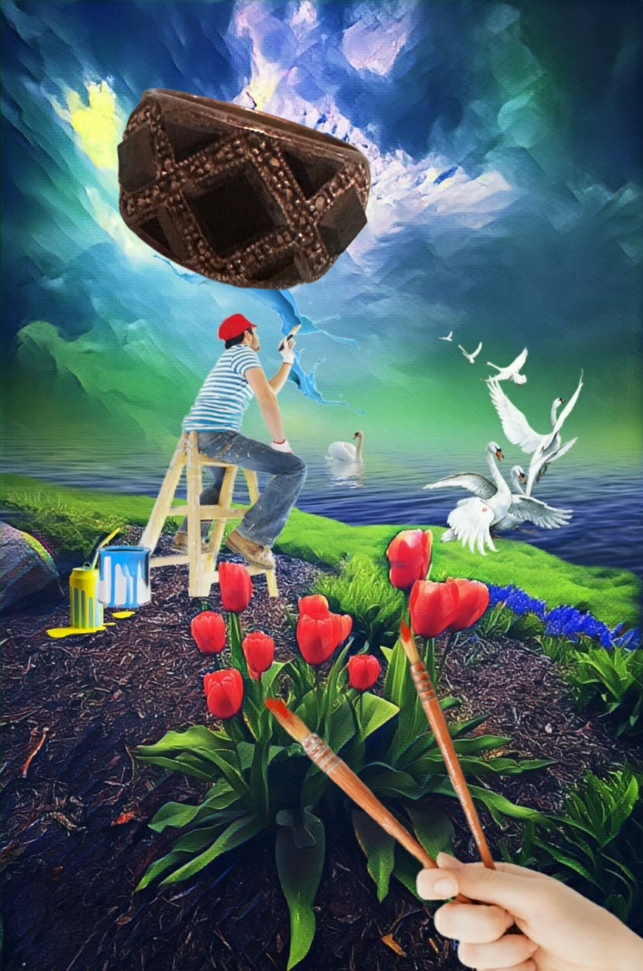 For various artists. 