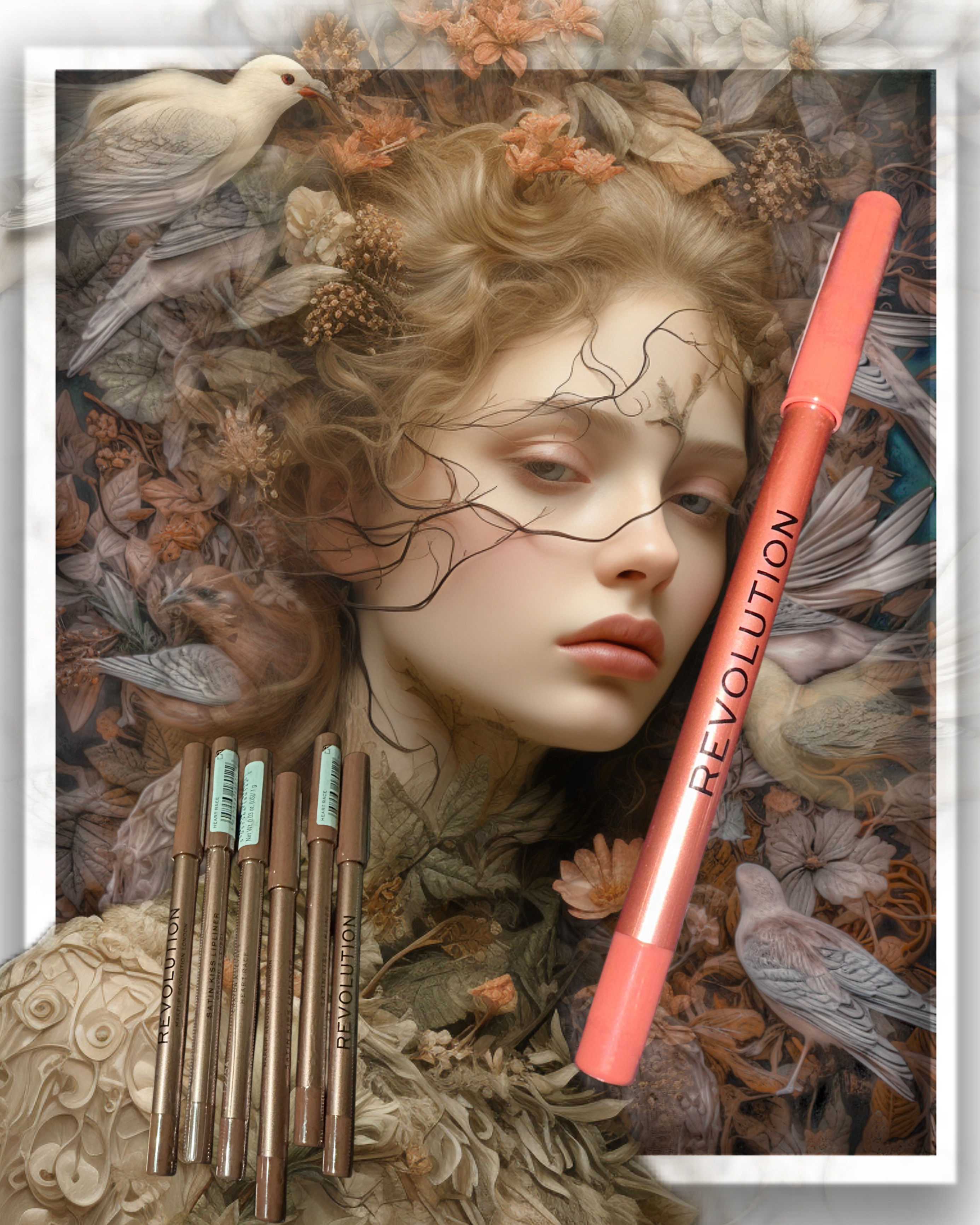 Revolution Satin Kiss Lip Liner 