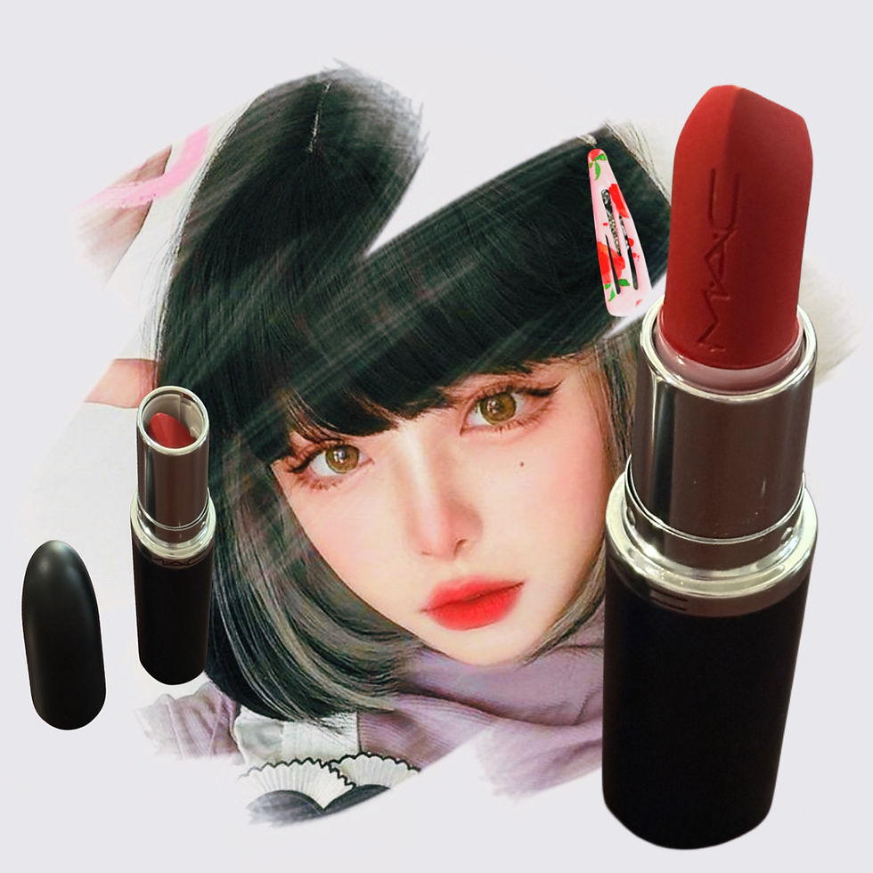 Thumbnail: MAC RUBY WOO, GORGEOUS RED