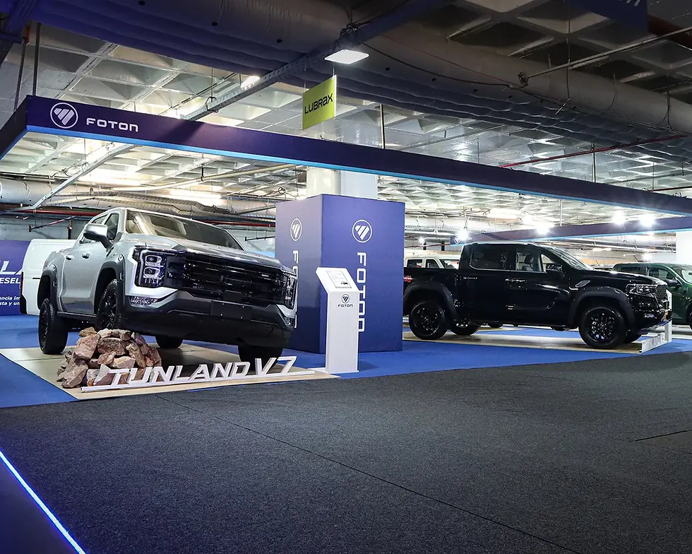 Nuevas Tunland V7 y V9 en exposición durante la Feria CADAM 2026
