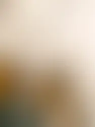 Glass lab flasks with amber liquid, labeled "LP Labs," on a reflective surface. Soft beige background, creating a calm, scientific mood.