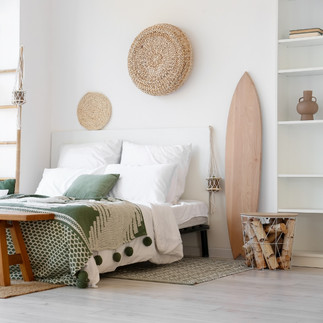 Surfboard repurpose decor
