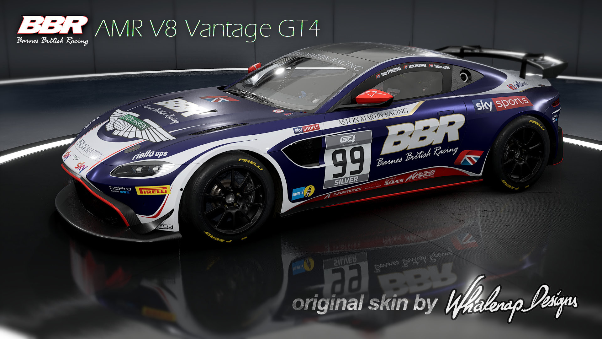 Barnes British Racing | Whalenap Designs