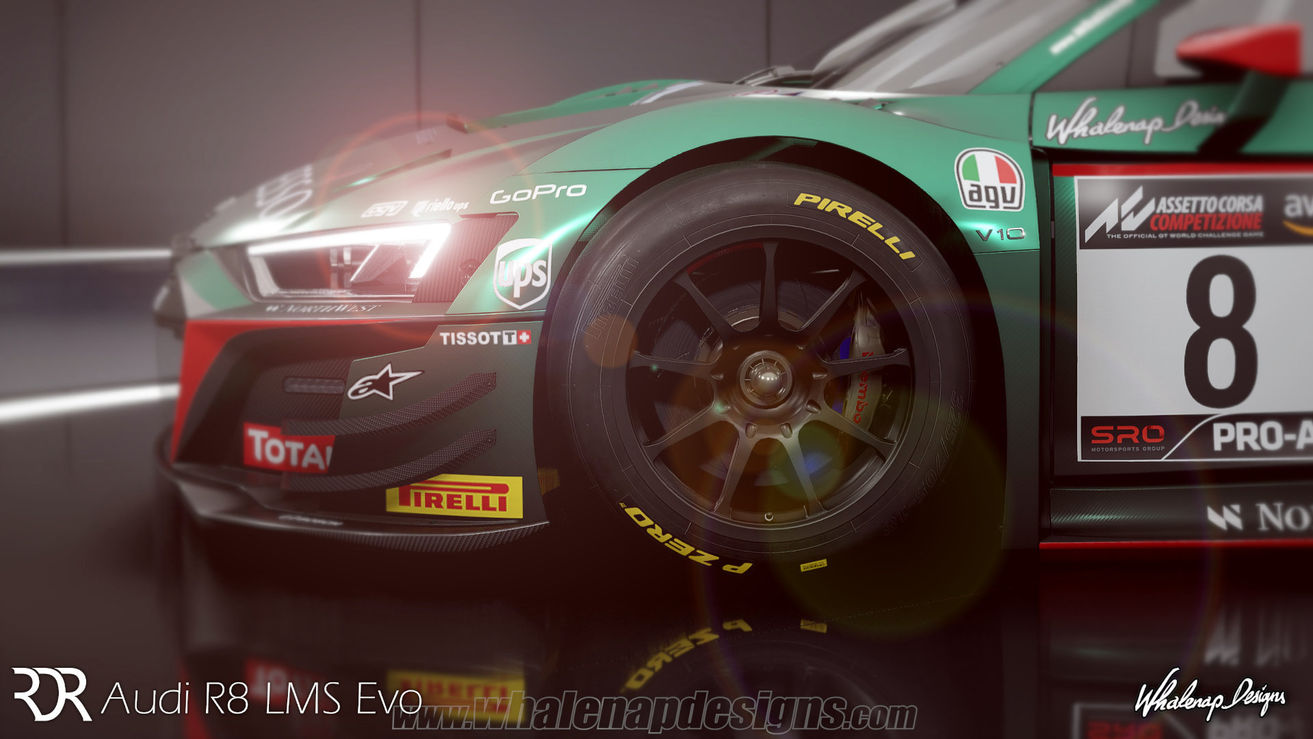 Audi R8 GT3 ACC custom skin