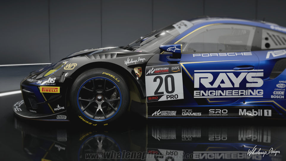 Porsche 911 II GT3 ACC custom skin