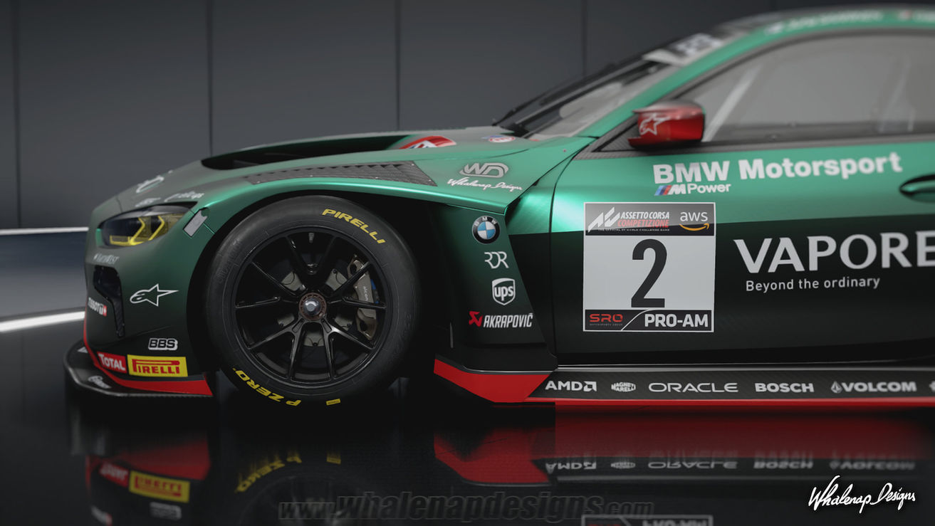 BMW M4 GT3 ACC custom skin