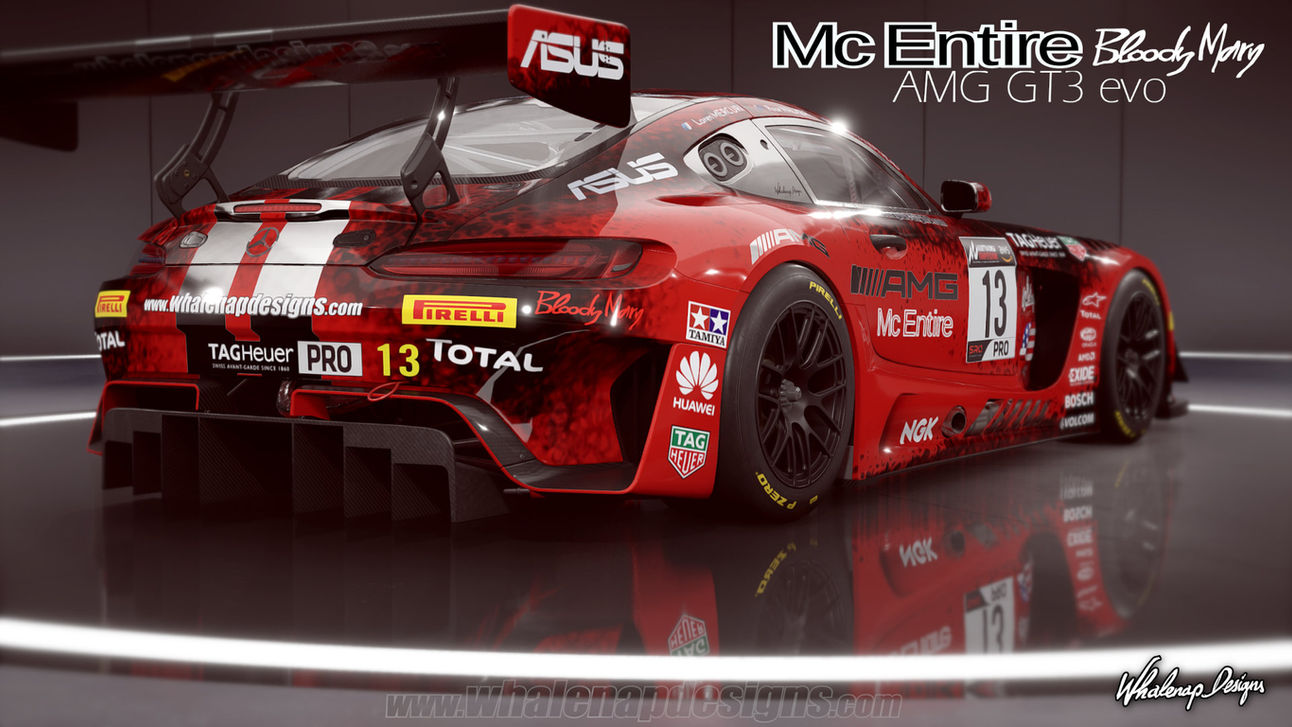 AMG GT3 evo ACC custom skin