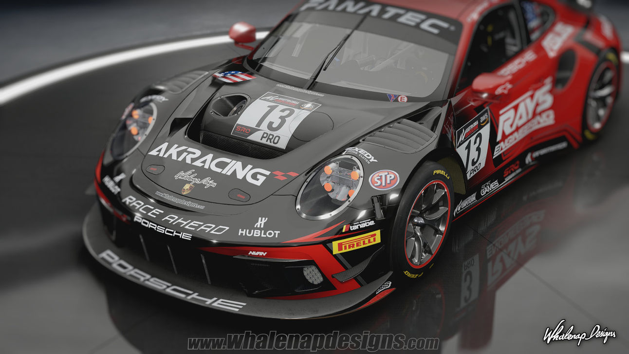 911 II GT3R custom ACC skin