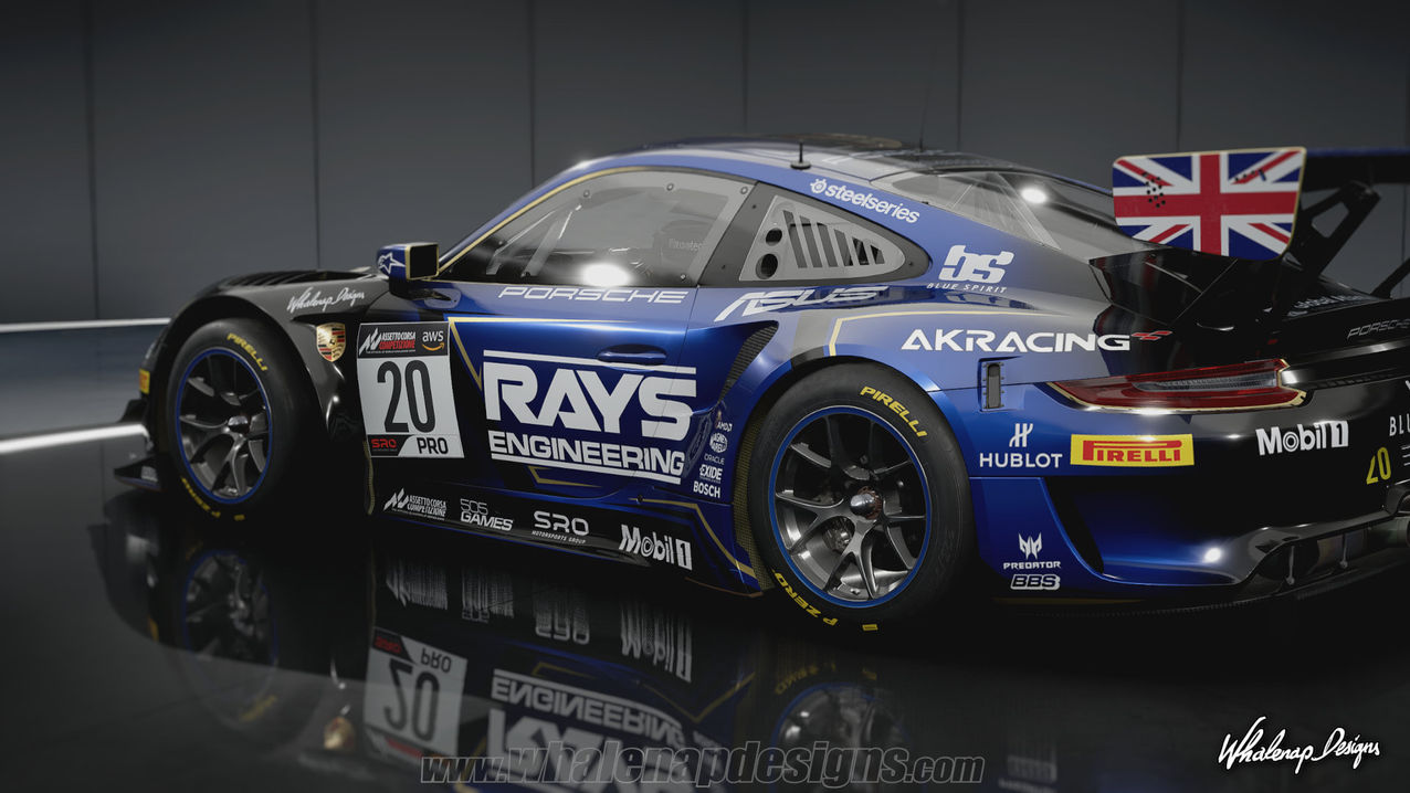 Porsche 911 II GT3 ACC custom skin