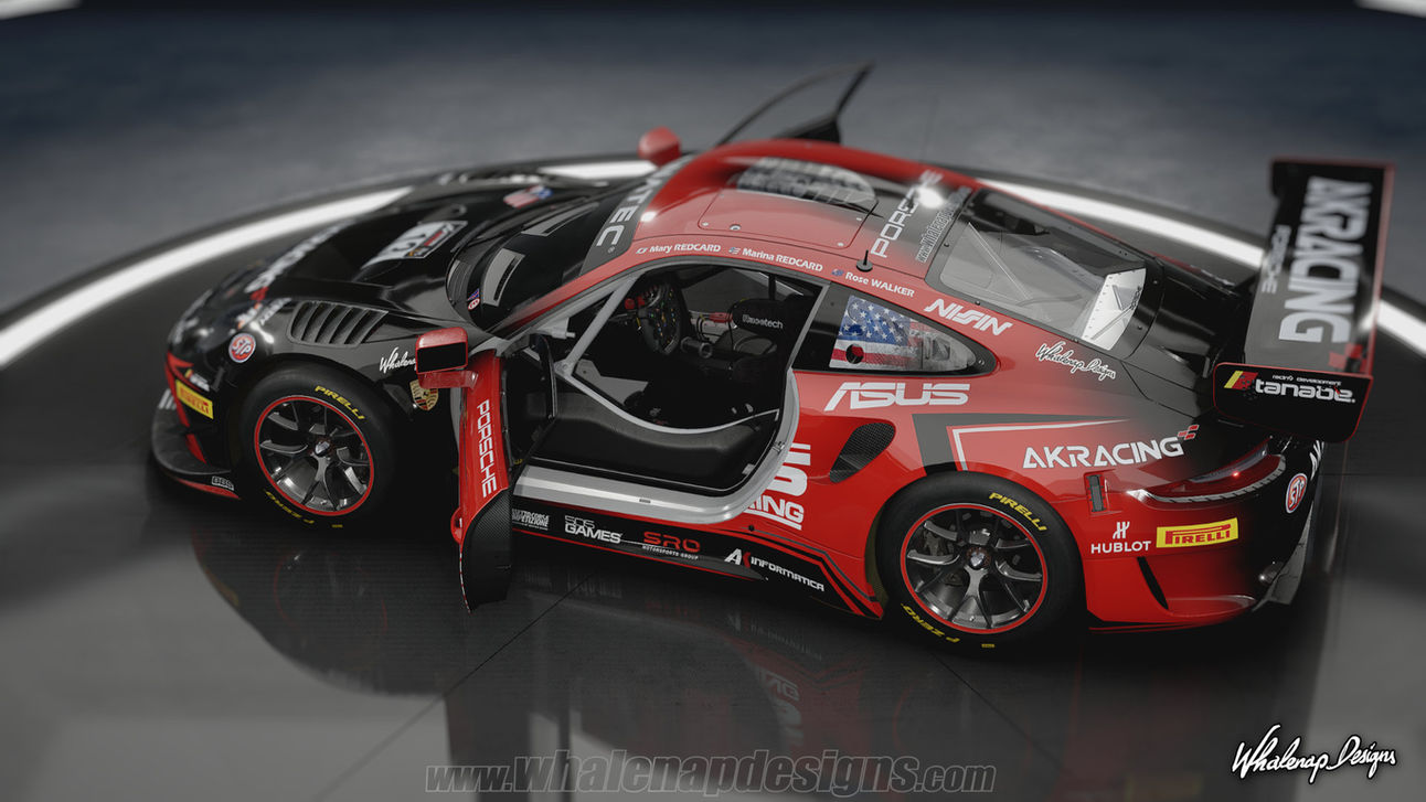 911 II GT3R custom ACC skin