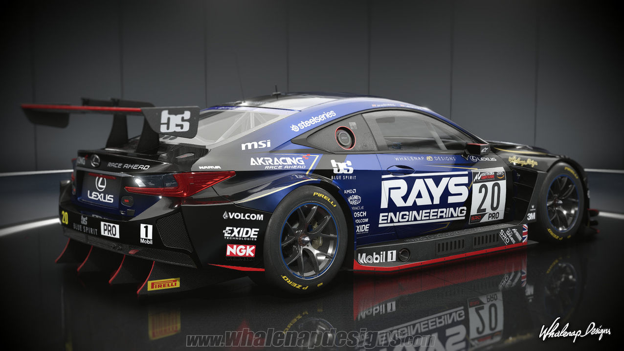 Lexus RCF GT3 ACC custom skin