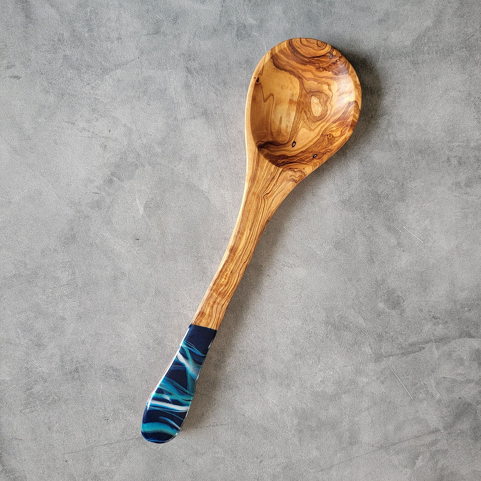 Large Olive Wood Spoon IV