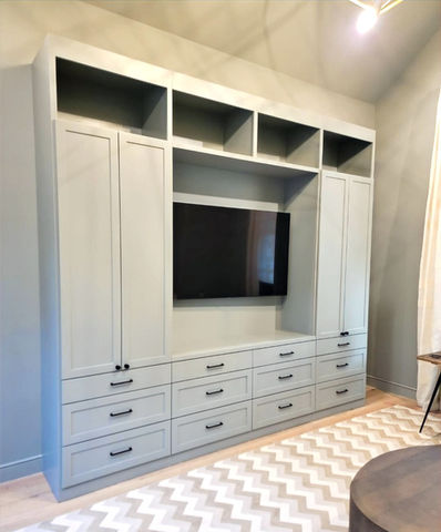 custom cabinet built in