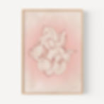 Kunstdruck von Jenja Braun Art Poetry of the Moment 8, gerahmte Ansicht