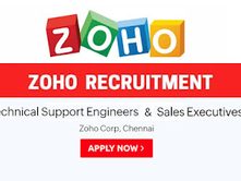 ZOHO Hiring 2023