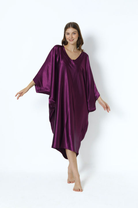 IAP Moonlight Purple Modern Kaftan - Front View