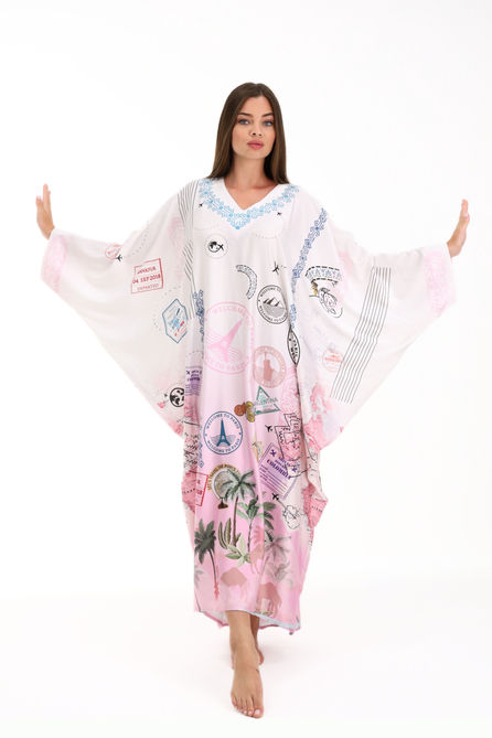 IAP Jetsetter's Diary Caftan - Front View