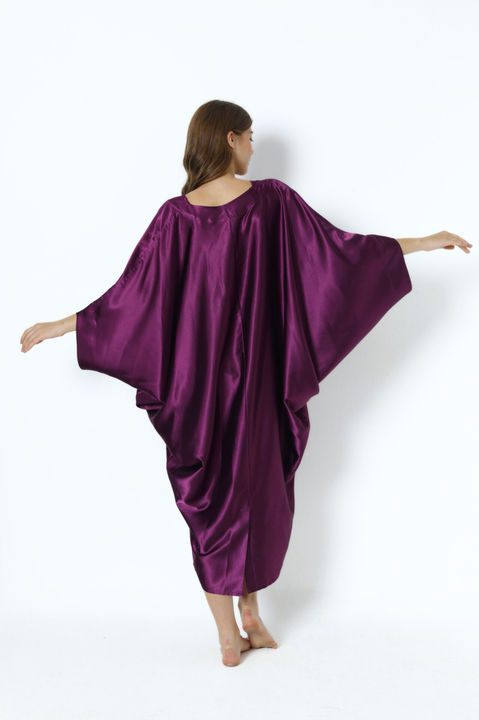 IAP Moonlight Purple Modern Kaftan - Back View