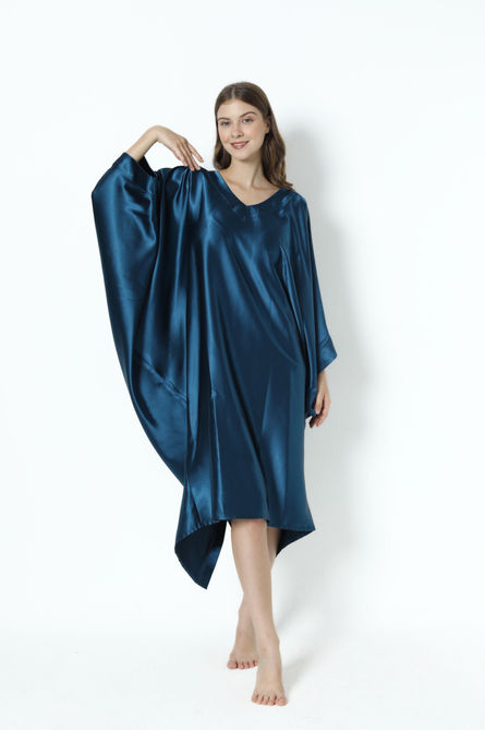 IAP Midnight Blue Modern Caftan - Fancy View