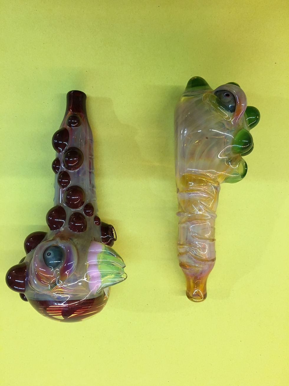 Ghost Cat Glass Pipes