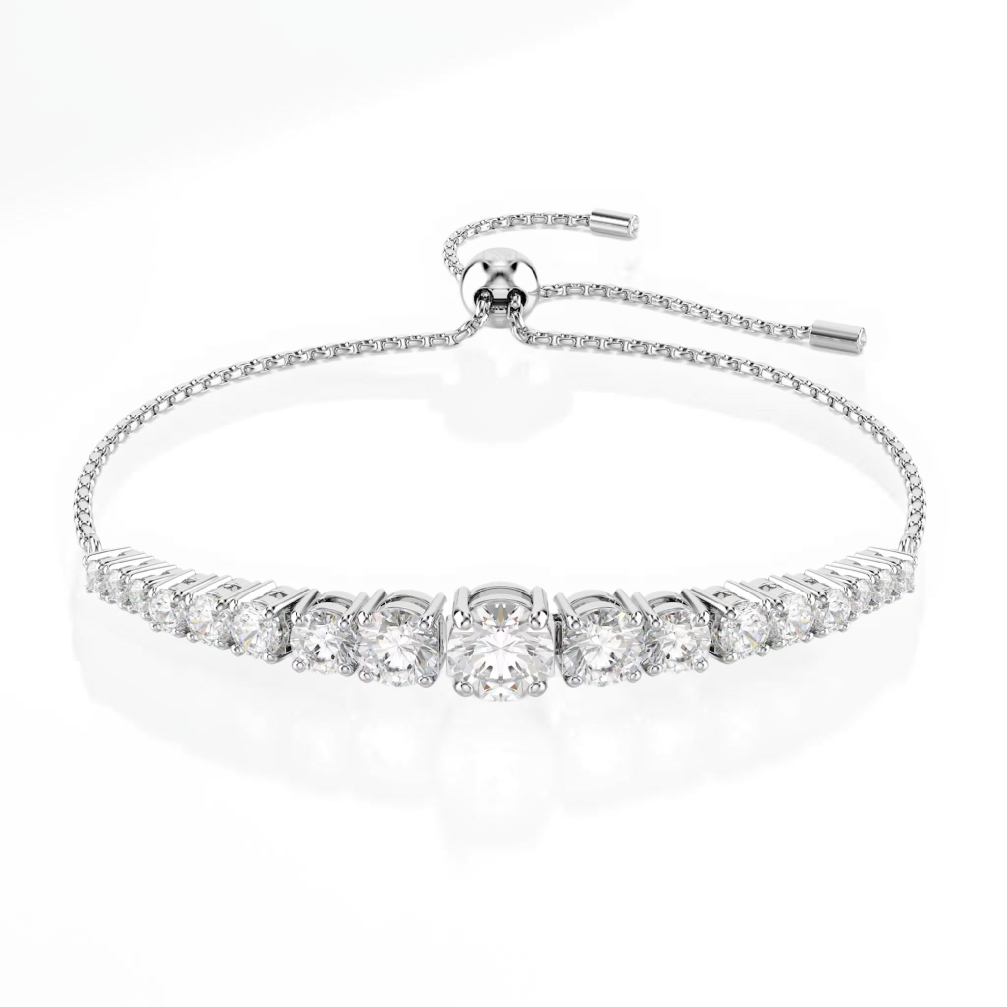 Stainless steel Bracelet 18k. crystal stones