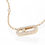 Thumbnail: Stainless steel Bracelet Gold Plated 18k