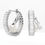 Thumbnail: Stainless steel Earring Crystal stones