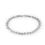 Thumbnail: Stainless steel Bracelet  18k Gold Plated Crystal stones