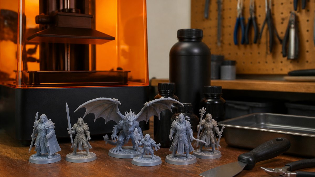 High Detail 3D Printing for Miniatures: A 2026 Guide