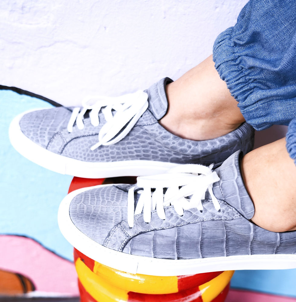 Handmade Croc Sneaker