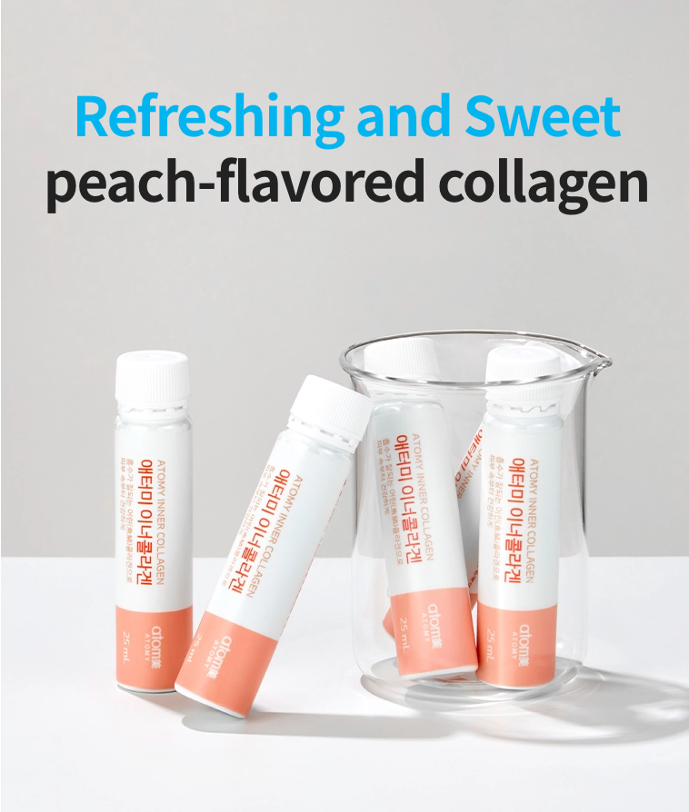 SUPLIMENTE | ATOMY INNER COLLAGEN | COLAGEN LICHID CU AROMA DE PIERSICA 