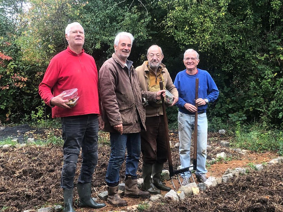 Retrospective saison 2023 au potager partagé.