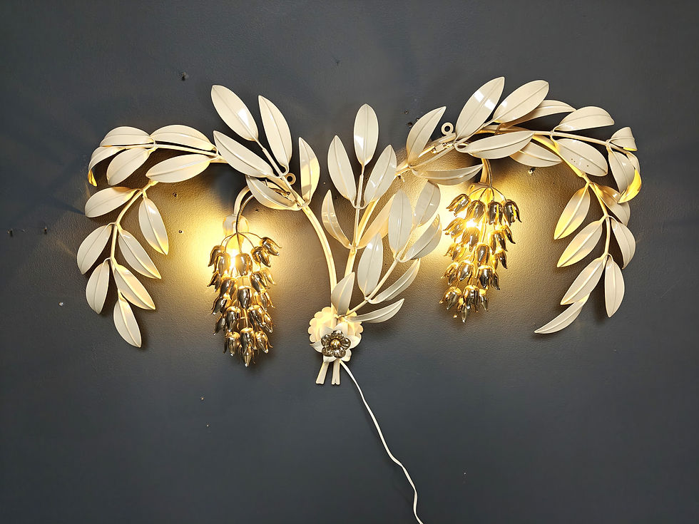 Thumbnail: Vintage tulip wall lamp by Hans Kögl , 1970s