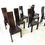 Thumbnail: Set of 8 dining chairs by Rob & Dries van den Berghe, 1980s