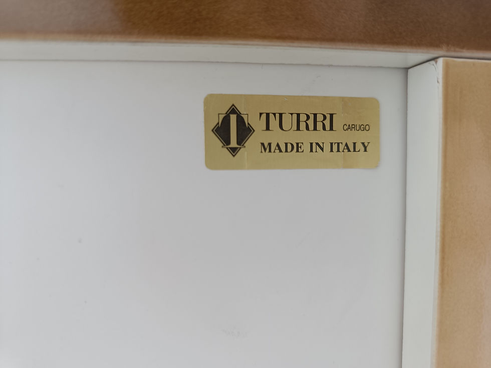 Thumbnail: Vintage lacquered goatskin credenza, 1970s