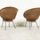 Thumbnail: Vintage italian wicker lounge chairs, set of 2 - 1960s