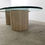 Thumbnail: Travertine  and glass Coffee Table 1970s, Italy