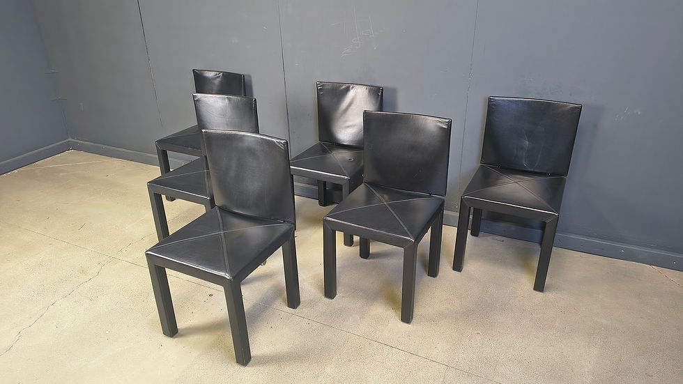 Thumbnail: Arcadia dining chairs by Paolo Piva for B& B Italia set of 6