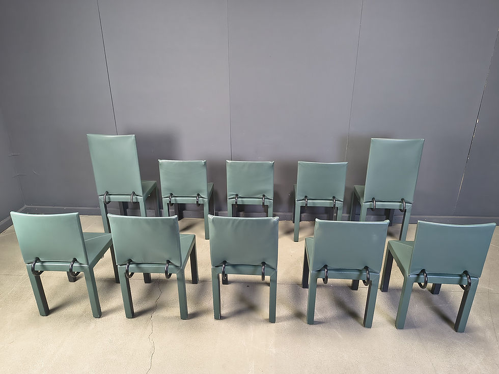 Thumbnail: Arcadia dining chairs by Paolo Piva for B& B Italia set of 10