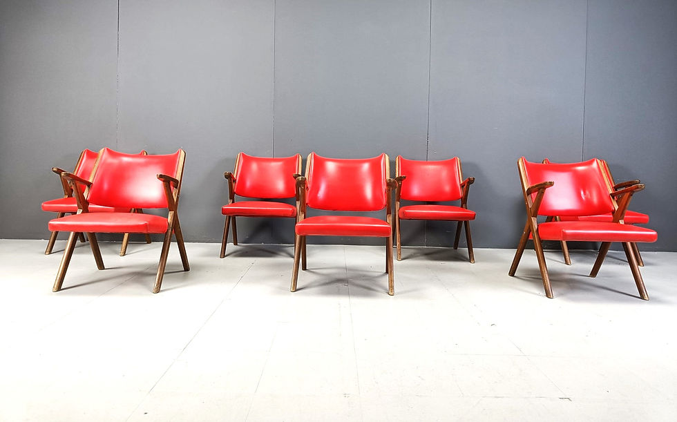 Thumbnail: Mid century armchairs by Dal Vera, 1960s - set of 2