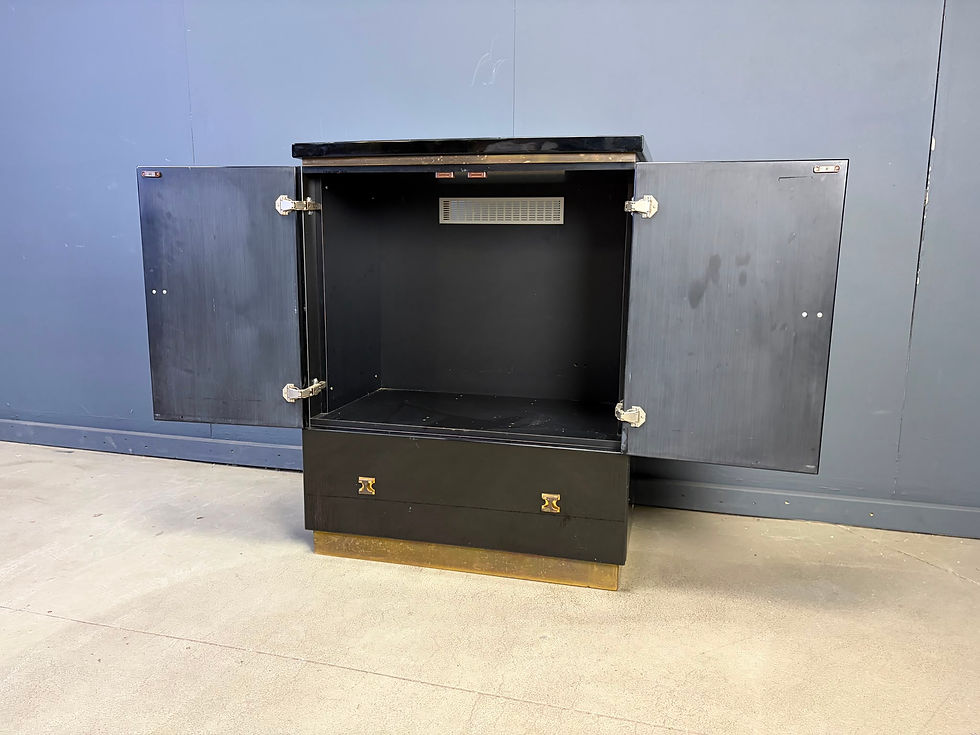Thumbnail: French Maison jansen style cabinet, 1970s