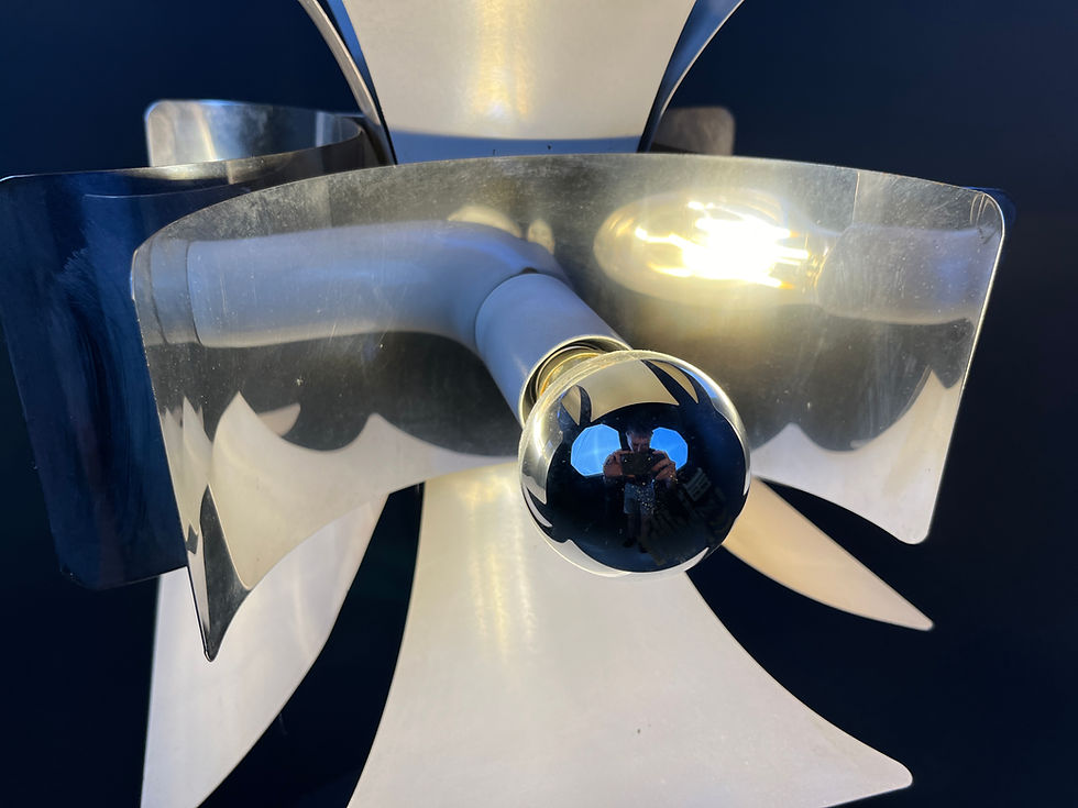 Thumbnail: Italian space age chandelier, 1960s