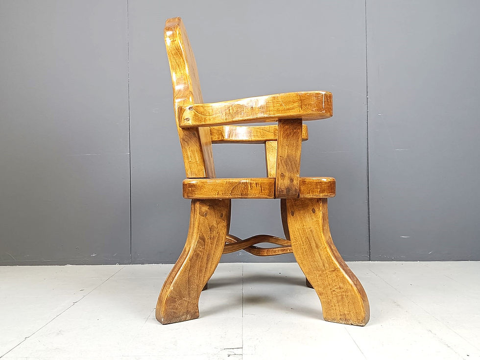 Thumbnail: Vintage brutalist armchair, 1960s (Multiple pieces in stock)