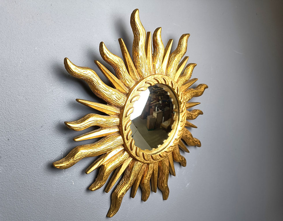 Thumbnail: Vintage sunburst mirror, 1960s