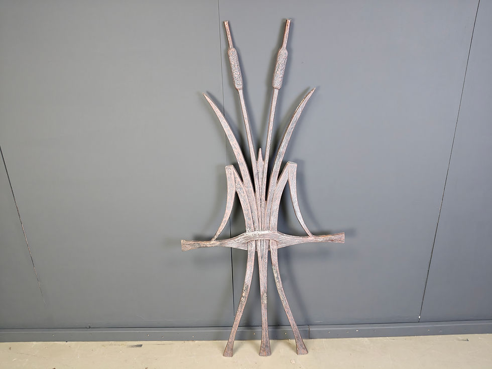 Brutalist wall sculpture, 1970s