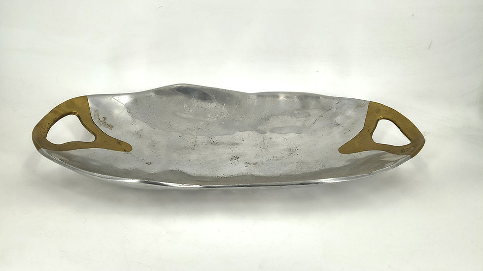 Thumbnail: Brutalist design tray by David Marshall, 1970s