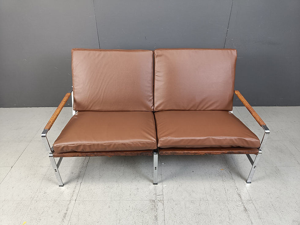 Thumbnail: Vintage FK 6720 Sofa by Fabricius & Kastholm for Kill International, 1960s