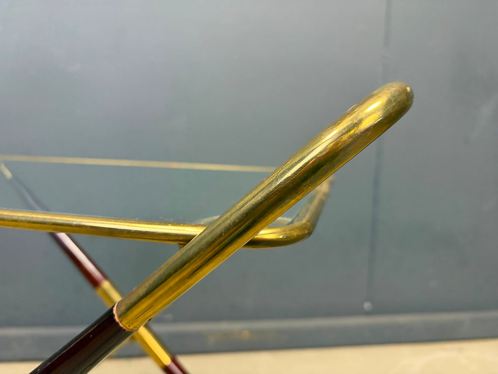 Thumbnail: Vintage italian serving trolley by Cesare Lacca, 1950s